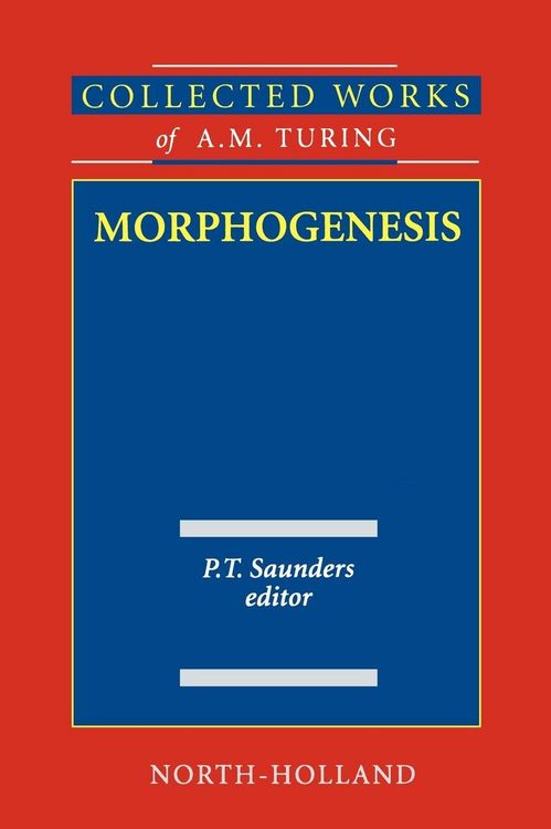 Produktbild: Morphogenesiscollected Works of A.M. Turing