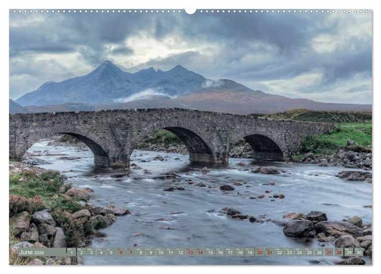 Produktbild: Isle of Skye (High Quality Premium Wall Calendar 2026 DIN A2 landscape),CALVENDO 12 Month Wall Calendar