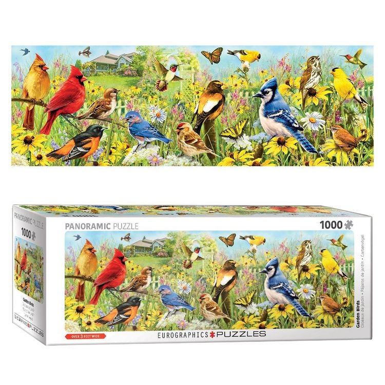 Produktbild: Backyard Birds Panoramic 1000pc