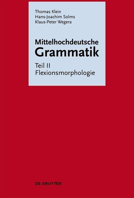 Produktbild: Flexionsmorphologie