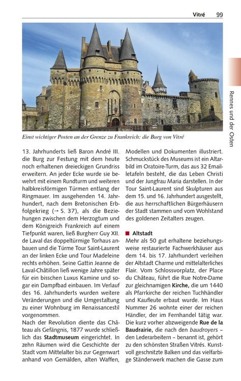Produktbild: TRESCHER Reiseführer Bretagne