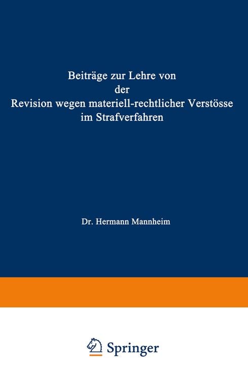 Produktbild: Beiträge zur Lehre von der Revision Wegen Materiellrechtlicher Verstösse im Strafverfahren