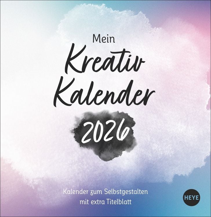 Produktbild: Kreativkalender zum Aufstellen Design 2026