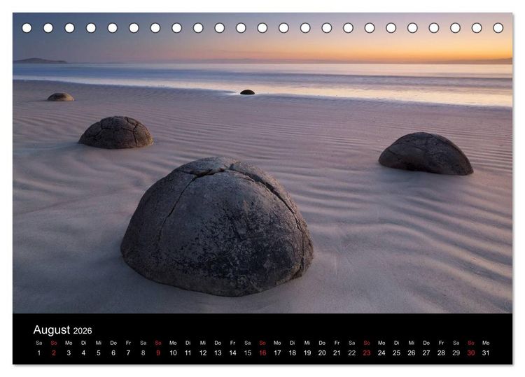 Produktbild: Landschaft im Licht (Tischkalender 2026 DIN A5 quer), CALVENDO Monatskalender