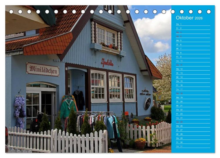 Produktbild: Boltenhagen 2026 (Tischkalender 2026 DIN A5 quer), CALVENDO Monatskalender