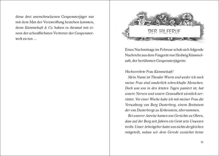 Produktbild: Gespensterj&auml;ger in der Gruselburg (Band 3) - Mit 8 neu illustrierten Farbseiten