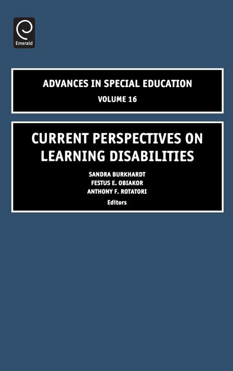 Produktbild: Current Perspectives on Learning Disabilities