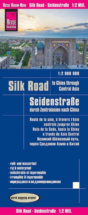 Bild vom Artikel Reise Know-How Landkarte Seidenstraße (1:2.000.000): Durch Zentralasien nach China vom Autor Reise Know-How Verlag Peter Rump
