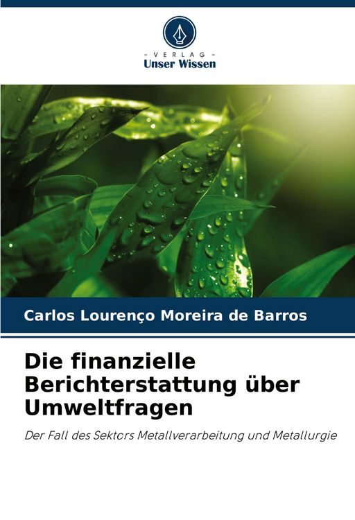 Produktbild: Die finanzielle Berichterstattung &uuml;ber Umweltfragen