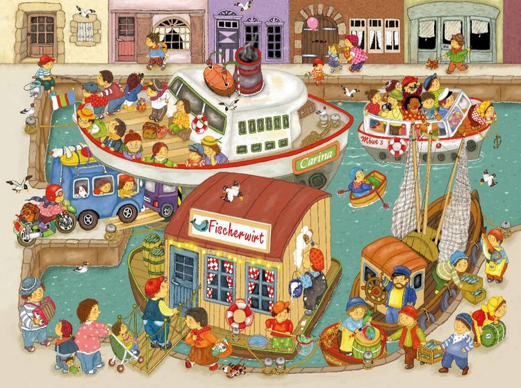 Produktbild: Kleiner Hafen (Puzzle)