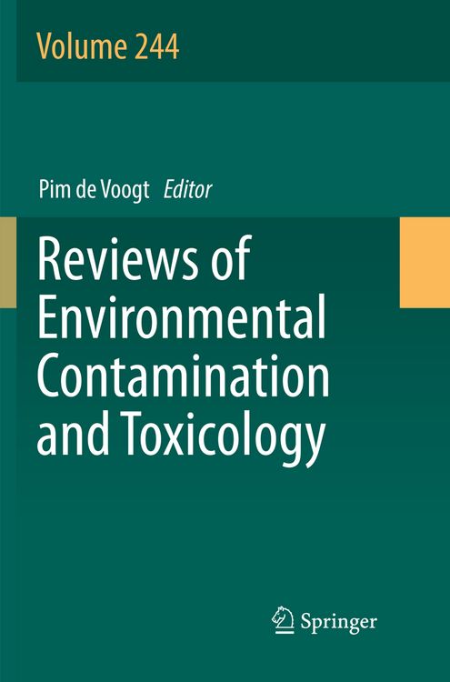 Produktbild: Reviews of Environmental Contamination and Toxicology Volume 244