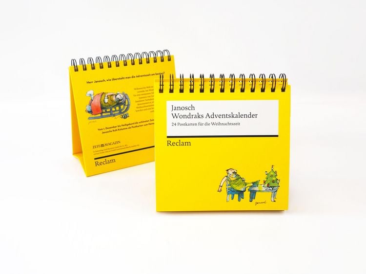 Produktbild: Wondraks Adventskalender. 24 Postkarten f&uuml;r die Weihnachtszeit