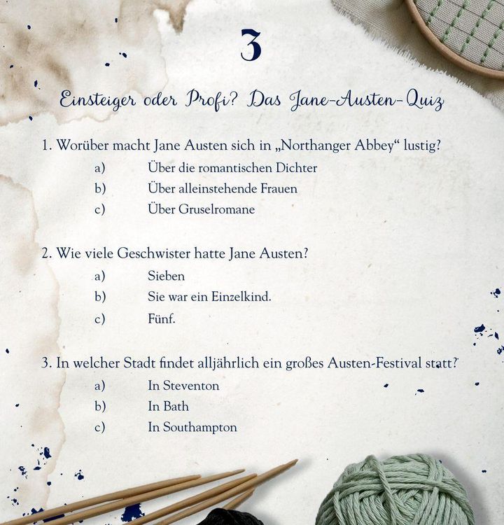 Produktbild: Zettelkalender - Weihnachten mit Jane Austen