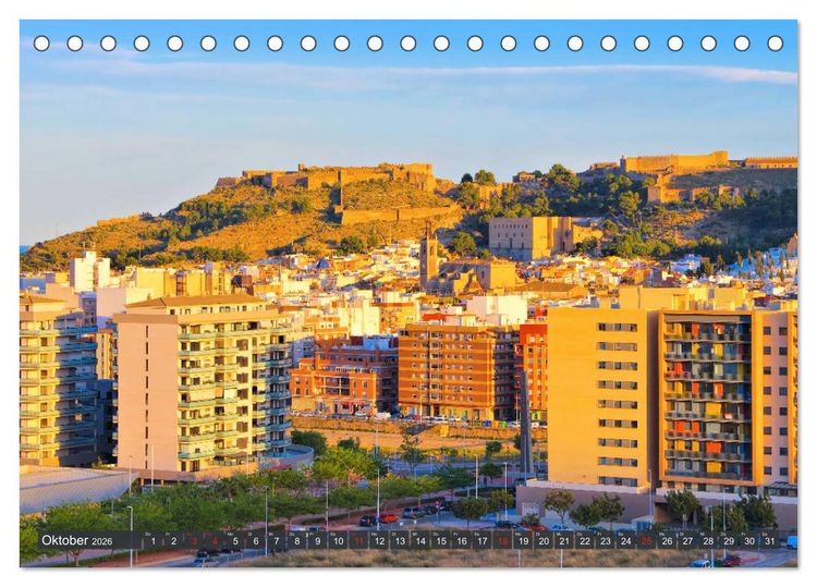 Produktbild: Costa del Azahar - K&uuml;ste der Orangenbl&uuml;te (Tischkalender 2026 DIN A5 quer), CALVENDO Monatskalender