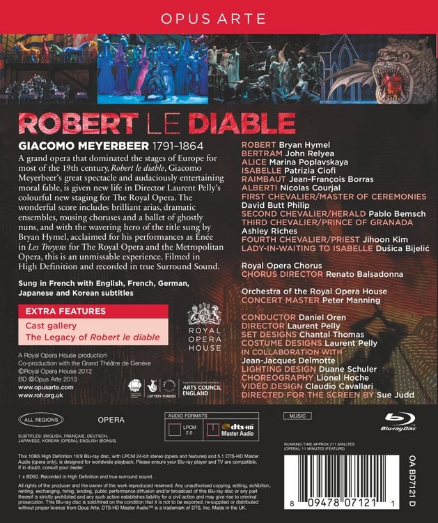 Produktbild: Giacomo Meyerbeers - Robert Le Diable