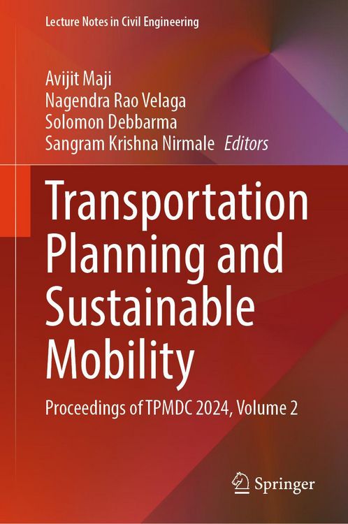 Produktbild: Transportation Planning and Sustainable Mobility