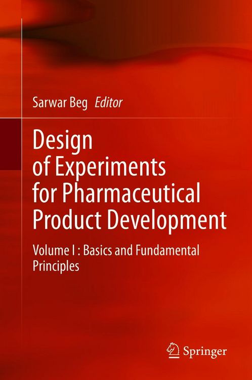 Produktbild: Design of Experiments for Pharmaceutical Product Development
