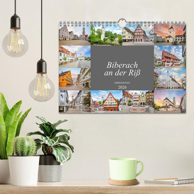 Produktbild: Biberach an der Ri&szlig; Impressionen (Wandkalender 2026 DIN A4 quer), CALVENDO Monatskalender
