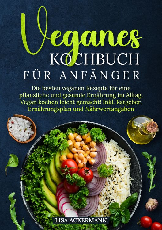 Produktbild: Veganes Kochbuch f&uuml;r Anf&auml;nger