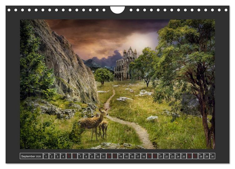 Produktbild: Magische Gefilde (Wandkalender 2026 DIN A4 quer), CALVENDO Monatskalender