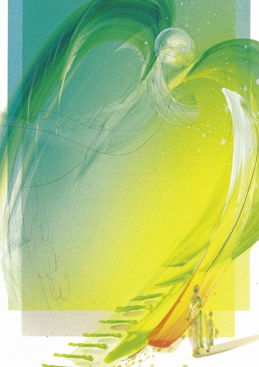 Produktbild: Farben der Engel &ndash; Kartenset