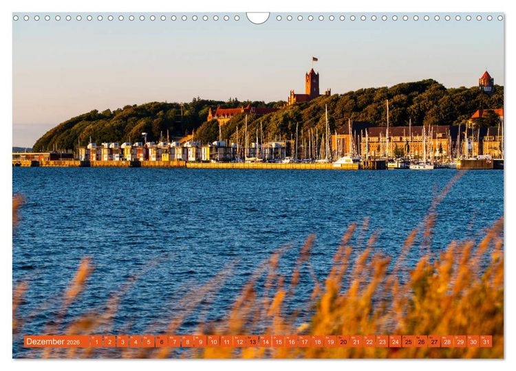 Produktbild: Ostseereise - Flensburg (Wandkalender 2026 DIN A3 quer), CALVENDO Monatskalender
