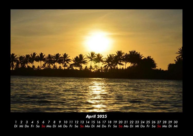 Produktbild: Sonnenuntergang 2025 Fotokalender DIN A3