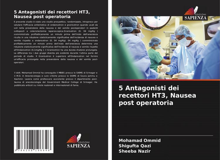 Produktbild: 5 Antagonisti dei recettori HT3, Nausea post operatoria