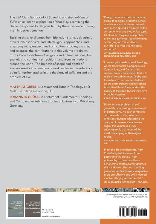 Produktbild: T&T Clark Handbook of Suffering and the Problem of Evil