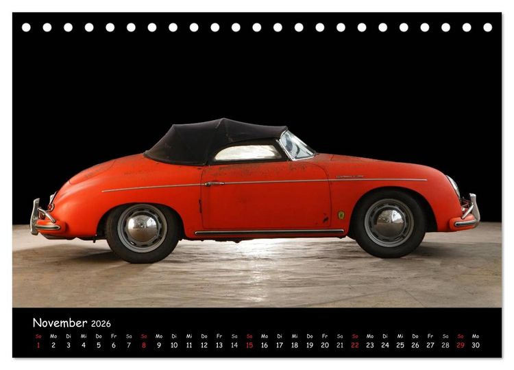 Produktbild: Classic 356 (Tischkalender 2026 DIN A5 quer), CALVENDO Monatskalender