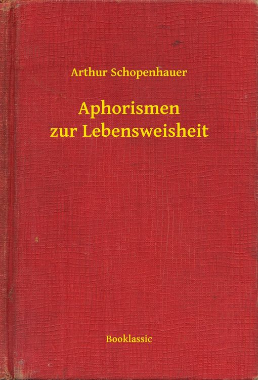 Produktbild: Aphorismen zur Lebensweisheit