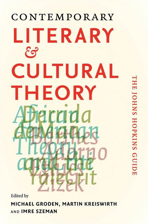Produktbild: Contemporary Literary and Cultural Theory