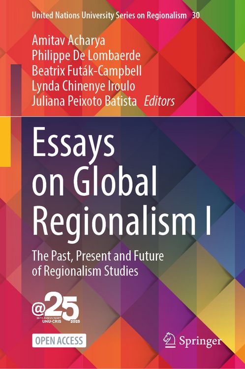 Produktbild: Essays on Global Regionalism I