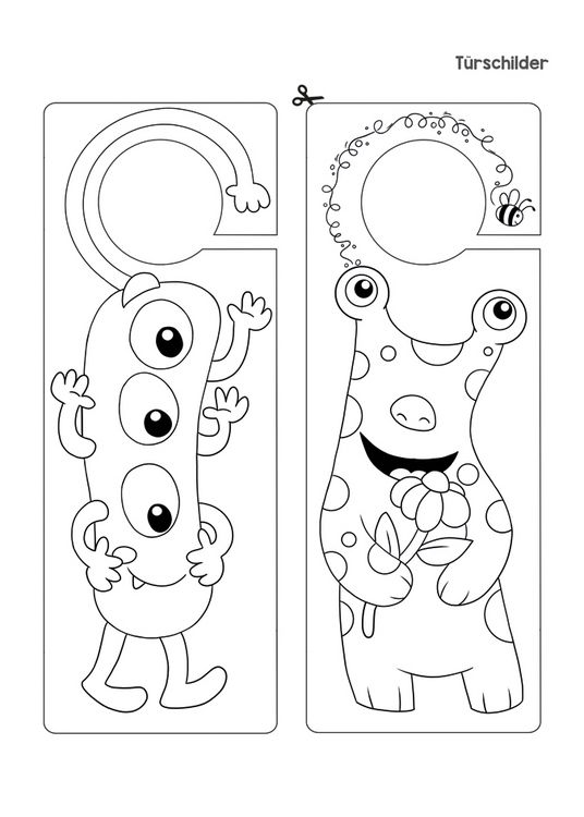 Produktbild: Glitzer-Sticker Bastelspa&szlig;. Monster