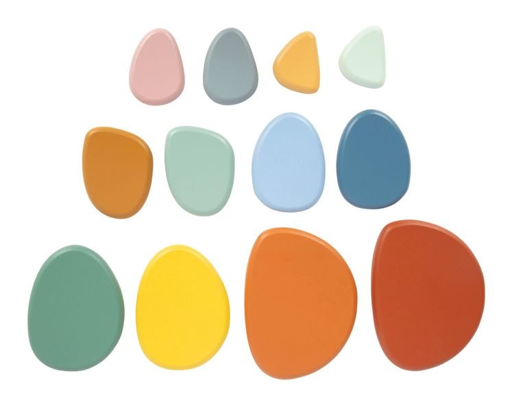 Produktbild: Montessori Balancierspiel Flusssteine
