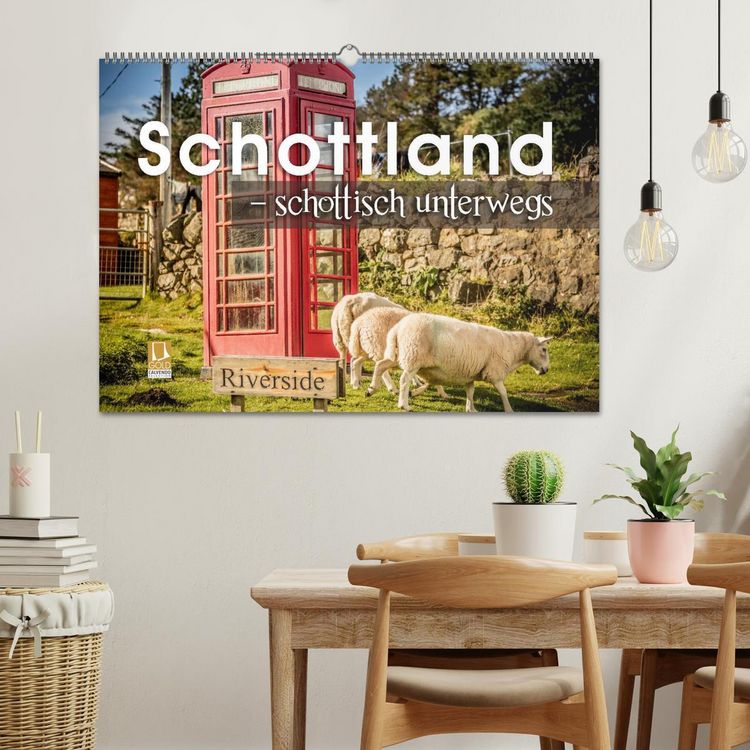 Produktbild: Schottland &ndash; schottisch unterwegs (Wandkalender 2026 DIN A2 quer), CALVENDO Monatskalender