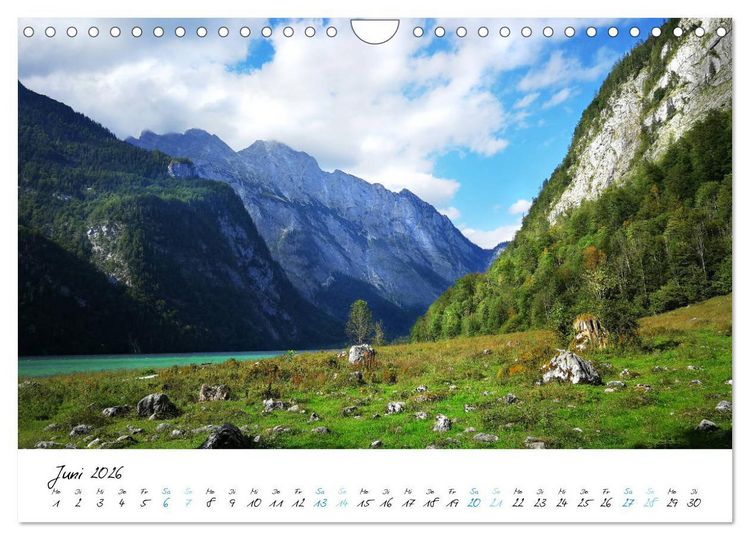 Produktbild: Traumhafter K&ouml;nigssee (Wandkalender 2026 DIN A4 quer), CALVENDO Monatskalender