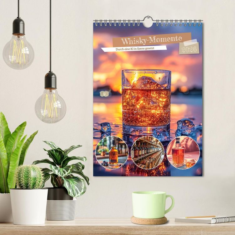 Produktbild: Whisky-Momente (Wandkalender 2026 DIN A4 hoch), CALVENDO Monatskalender