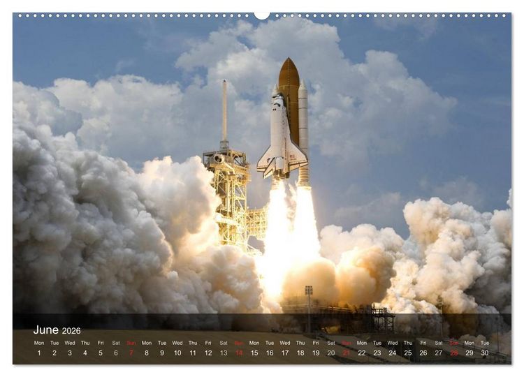 Produktbild: Space and Universe (High Quality Premium Wall Calendar 2026 DIN A2 landscape),CALVENDO 12 Month Wall Calendar