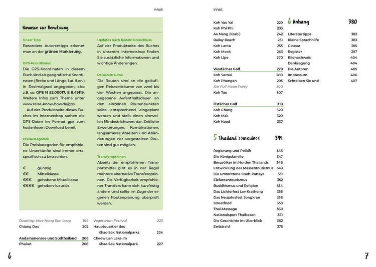 Produktbild: Reiserouten durch Thailand: Reiseplanung, Highlights, Inspirationen