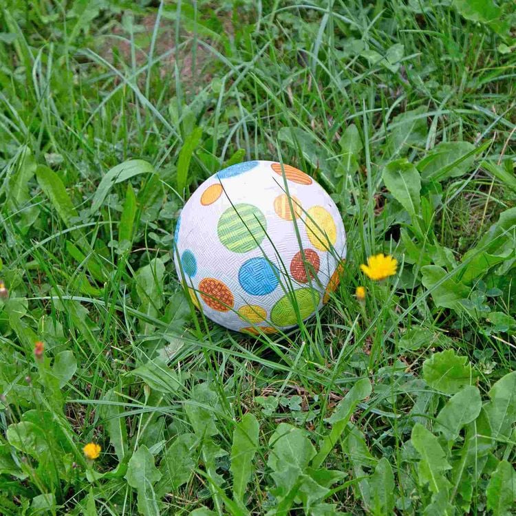 Produktbild: sigikid 43090 - Kinder Mini-Spielball Patch, Kautschukball, 12 cm