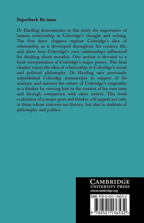 Produktbild: Coleridge and the Idea of Love