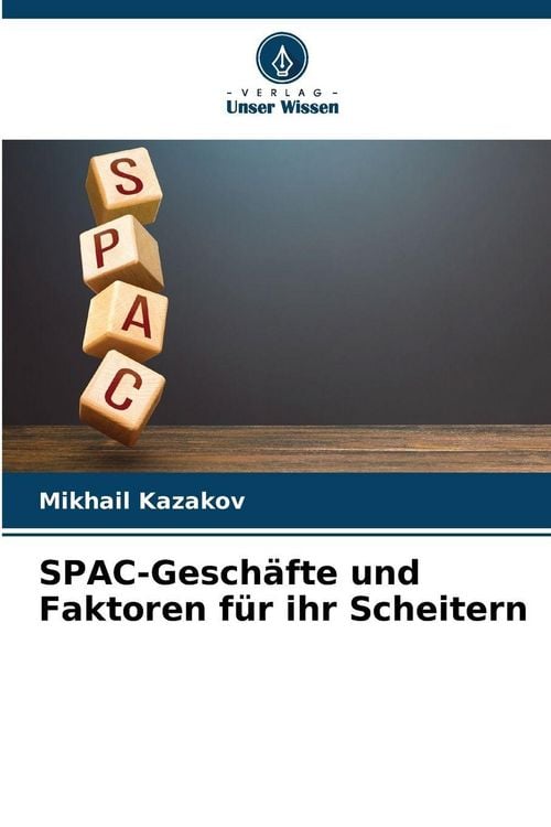 Produktbild: SPAC-Gesch&auml;fte und Faktoren f&uuml;r ihr Scheitern