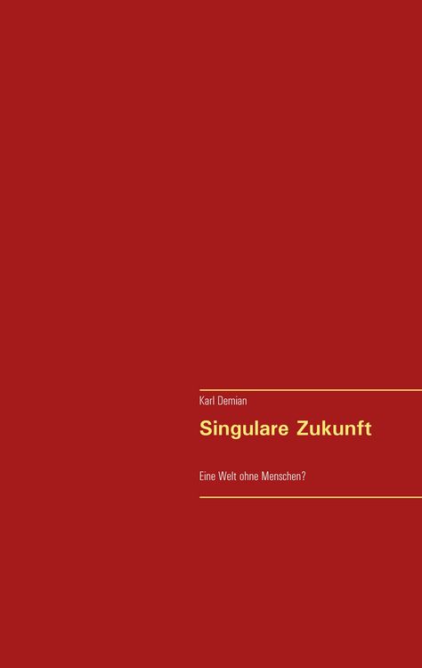 Produktbild: Singulare Zukunft