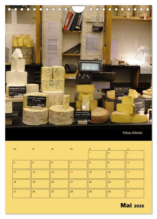 Produktbild: Alles K&auml;se / Planer (Wandkalender 2026 DIN A4 hoch), CALVENDO Monatskalender