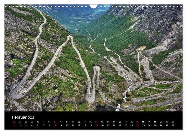 Produktbild: Atemberaubendes Norwegen (Wandkalender 2026 DIN A3 quer), CALVENDO Monatskalender