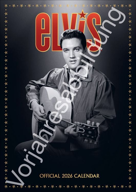 Produktbild: Elvis Posterkalender 2027