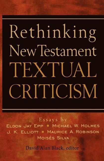 Produktbild: Rethinking New Testament Textual Criticism