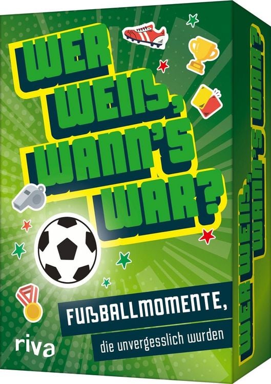 Produktbild: Wer wei&szlig;, wann's war?: Fu&szlig;ballmomente, die unvergessen sind