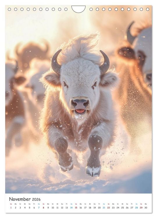 Produktbild: Zauber der Wildnis (Wandkalender 2026 DIN A4 hoch), CALVENDO Monatskalender